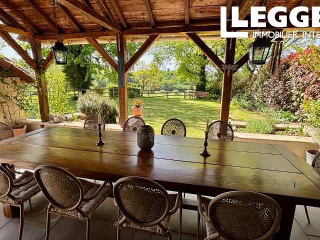Charmante maison avec gîte, chambres d'hôtes & terrasse chêne — clé en main, plein sud