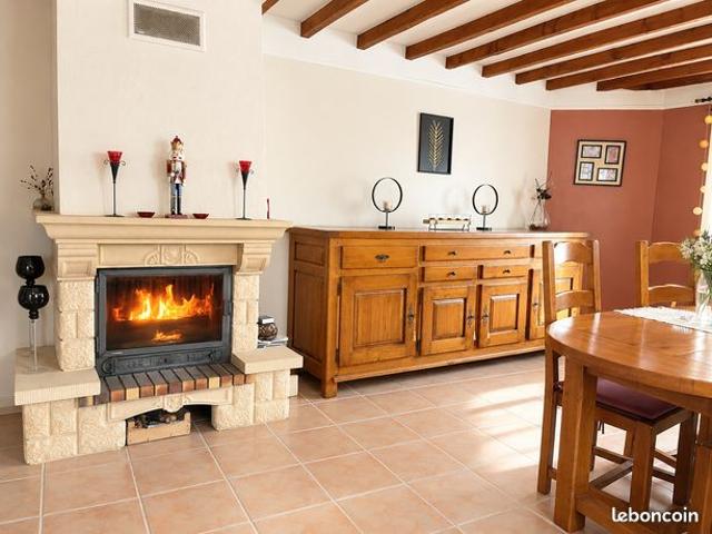 Charmante maison ancienne – 5 pièces – 120 m² – Terrasse, garage, jardin