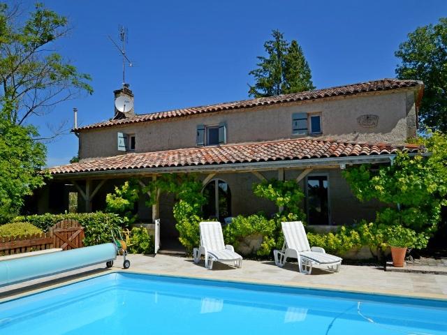 Charmante maison de pierre à la campagne 187m² Duras