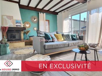 Charmante maison de rue comprenant 2 T2 et un studio loués à Chabeuil