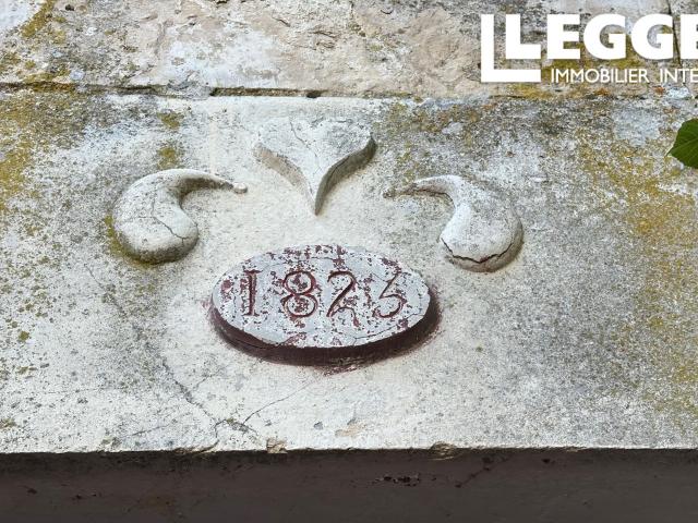 Charmante maison de village située avec chambres au rez de chaussee et un appartement indépendant au dessus