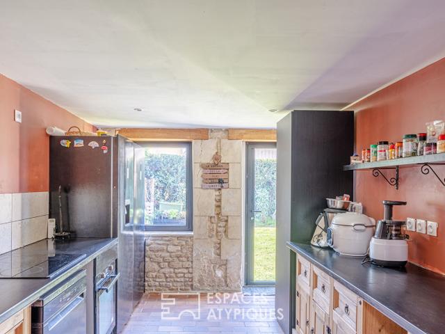 Charmante maison en pierre rénovée