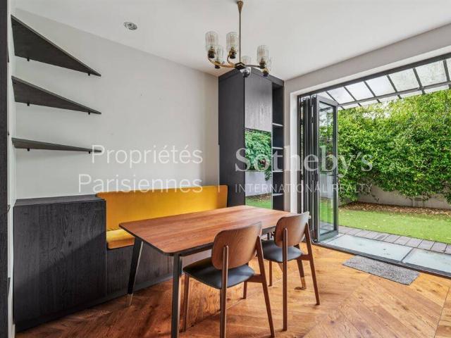Charmante maison familiale avec jardin 4 chambres Paris 16èm