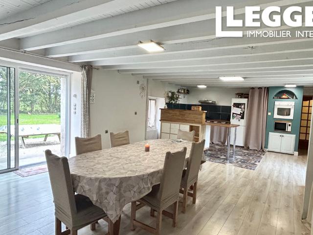 Charmante maison individuelle de 4 chambres avec gîte et jardin