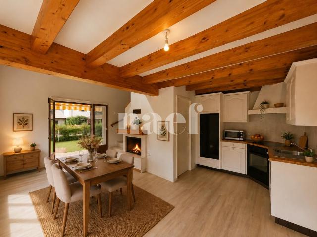 Charmante maison jumelle de 4.5 pièces à Aïre avec.