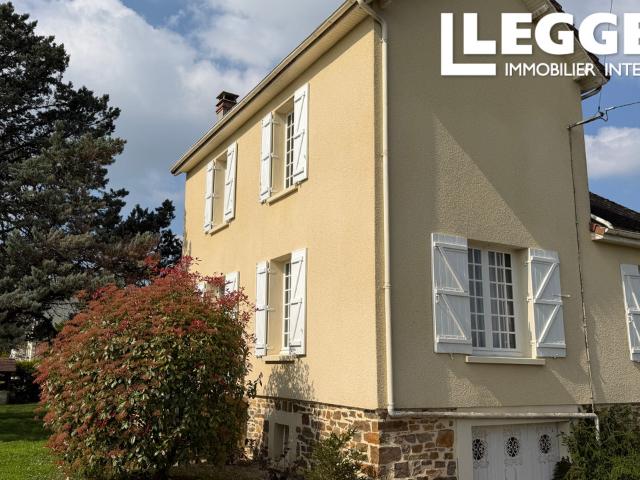 Charmante maison 3 ch. en bordure de village, pièces lumineuses, belles vues campagne, jardin Périgord Vert