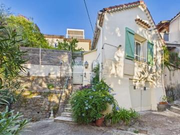 Charmante maisonnette en duplex avec jardin privatif dans une résidence sécurisée au calme absolu Cannes Montfleury