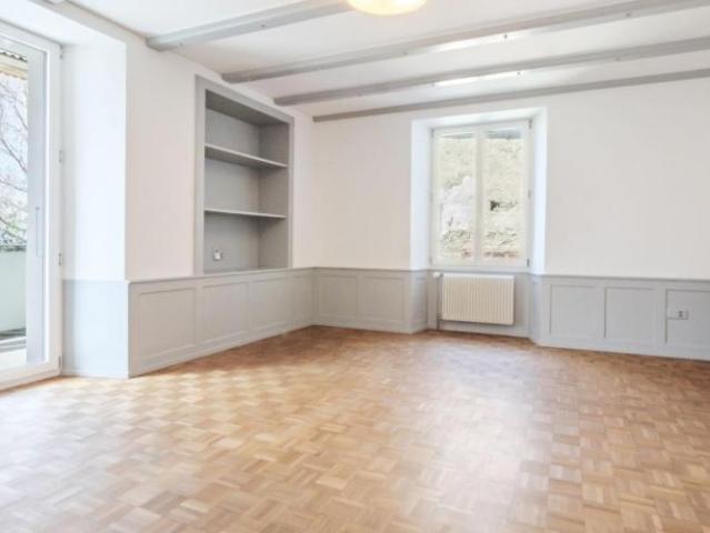 Charmante, renovierte 4.5 Zimmer Altbauwohnung mit schönem Garten