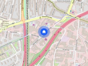 charmante renovierte Altbauwohnung mit Balkon in ruhiger Lage
