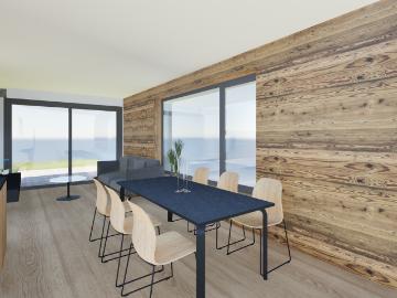 Charmante Wohnung in einer alten renovierten Scheune in Champsec