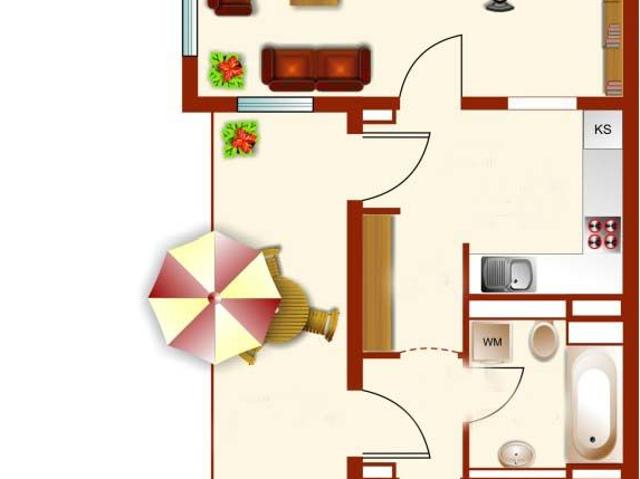 Charmante und helle 2 Zimmerwohnung mit besonderem Zugang in Halles Universitätsviertel