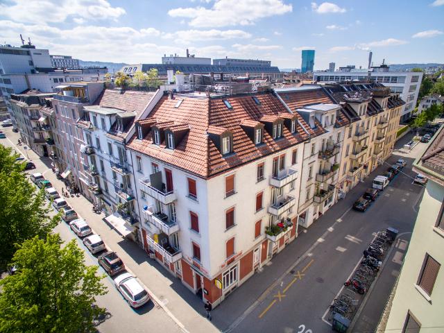 Charmante unmöblierte 1 Zimmerwohnung nahe dem Zürcher Hauptbahnhof