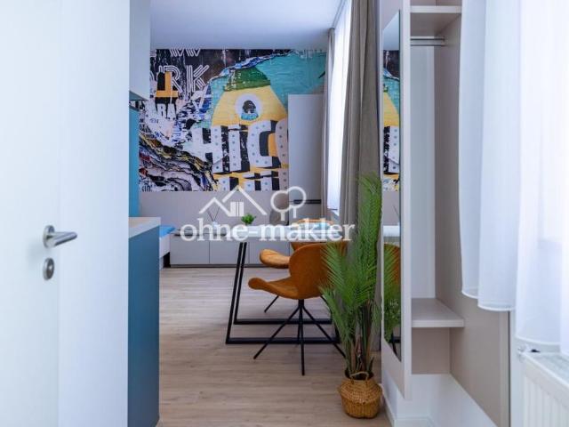 Charmante vollmöblierte 1 Zimmer Neubauwohnung im 4. OG WE 85