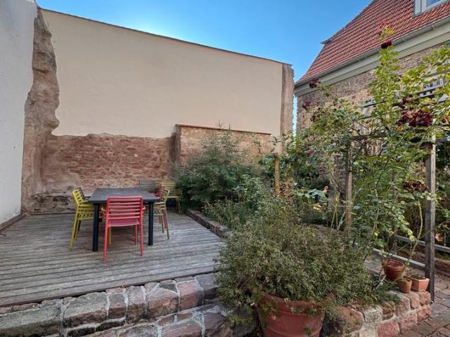 Charmantes Altstadthaus mit Innenhof in Ladenburg