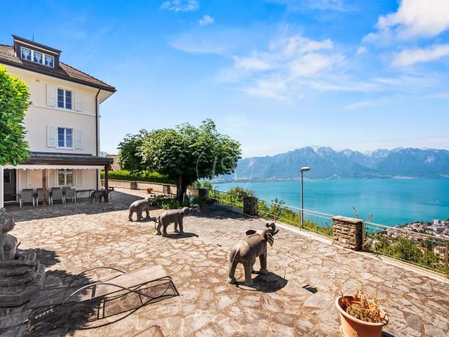 Charmantes Anwesen mit Panoramablick auf die Höhen von Montreux