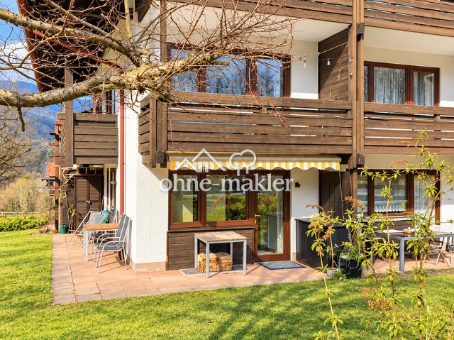 Charmantes Apartment am Geigelstein mit Südterrasse und Garten