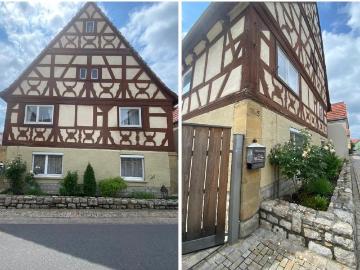 Charmantes Bauernhaus mit Fachwerk, Hof & großem Grundstück