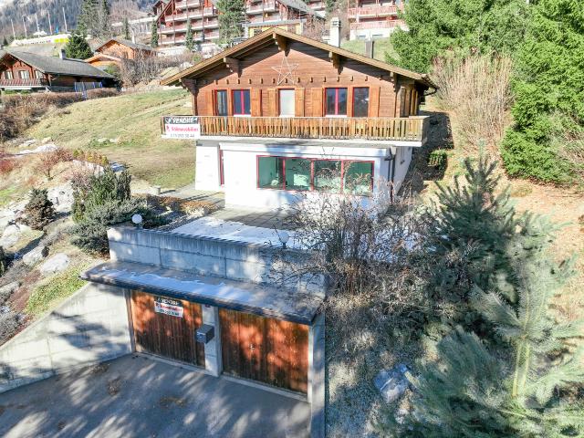 Charmantes Chalet 5.5p, schöne Lage im Zentrum des Skigebiets