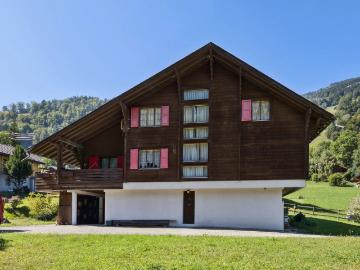 Val-d'Illiez, Bezirk Monthey, Wallis - Parkplatz