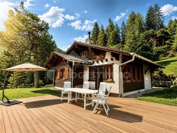 CHARMANTES CHALET IM HERZEN EINES PRIVILEGIERTEN ALPINEN UMGEBUNGSRAUMES