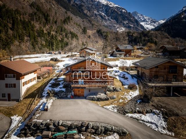 Der Charme des Val de Bagnes in einer Oase der Ruhe und Natur