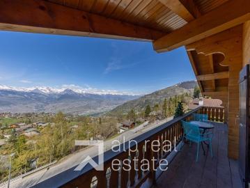 Nendaz, Gundis, Wallis - Panoramablick