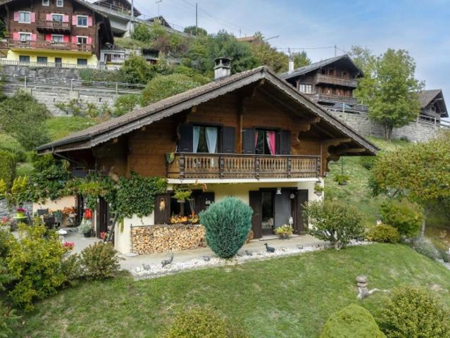 Charmantes Chalet mit Panoramablick auf die Berge