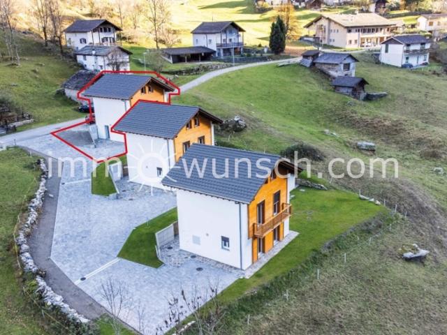 Charmantes Chalet «Monte» modern, hell mit herrlicher Weitsicht in die Bergwelt