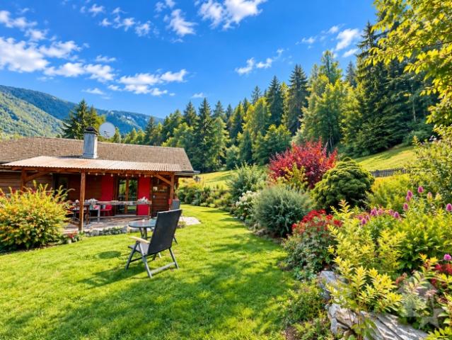 Charmantes Chalet ohne Gegenüber und mit herrlicher Aussicht
