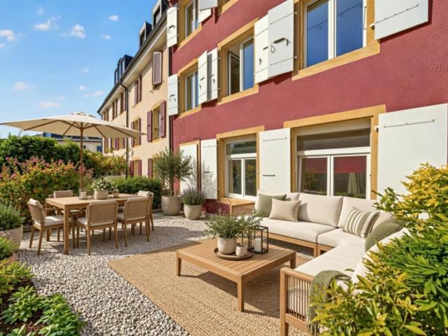 Charmantes Dorfhaus ein paar Schritte vom See entfernt – Cortaillod