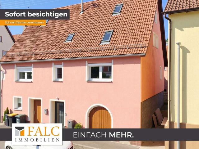 Charmantes EFH auf mehreren Ebenen inkl. Garage und historischem Gewölbekeller FALC Immobilien HN