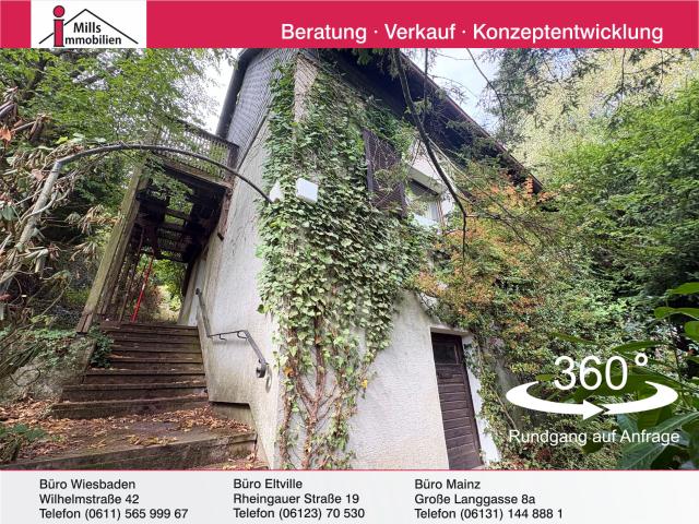 Charmantes Einfamilienhaus mit großem Garten in naturnaher Lage von Kiedrich