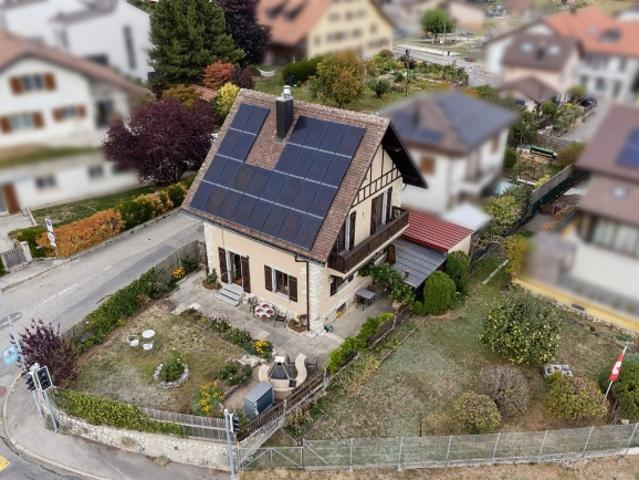Charmantes freistehendes Haus mit Blick auf den Neuchâtelsee