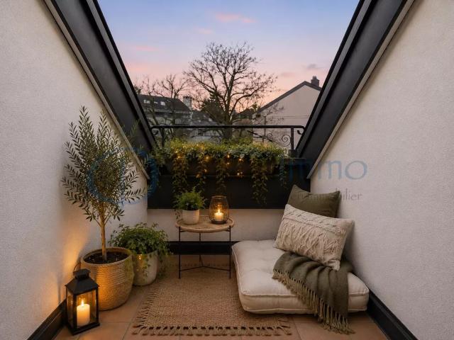 Charmantes Penthouse im Herzen von Bernex