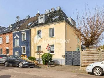 Charmantes Reihenendhaus mit Gartenidylle & überdachter Terrasse nahe Zoppenbroicher Park