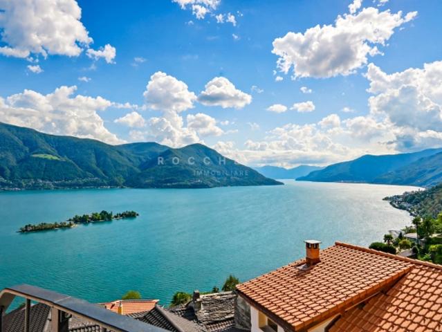 Charmantes Tessiner Bijou mit Traumsicht auf den Lago Maggiore