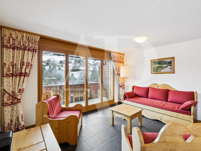 Charmantes 3,5 Zimmer Apartment zum Verkauf in den Bains du Val d’Illiez