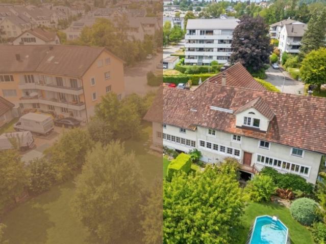 Charmantes 4 Zimmer Reihenhaus Flarz mit grosszügigem Garten und Renovationspotential