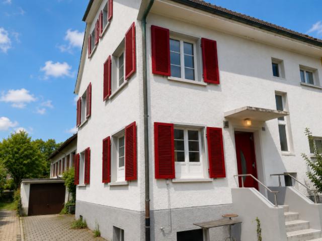 Charmantes 6 Zimmer Einfamilienhaus mit Garten & Garagenbox in bester Lage von Muttenz