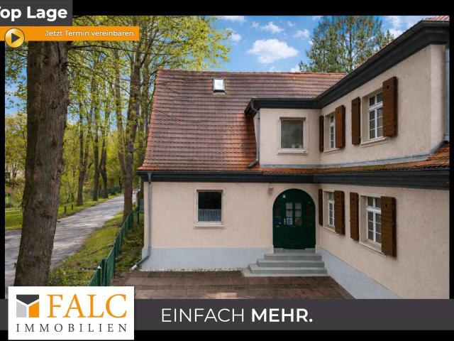 Reserv.* Wohnen zwischen Seen und Wald: Charakterhaus mit Kamin, Garten & Pool