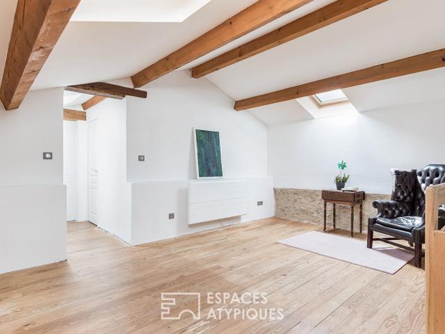 Charme et panorama pour cette ferme rénovée au coeur de la c. 206m² Monclar de Quercy