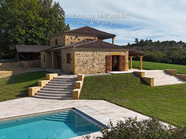 Charme maison, vue magnifique 170m² Monpazier