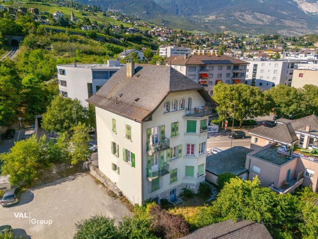 Charme und Raum nur einen Steinwurf vom Zentrum von Sierre entfernt