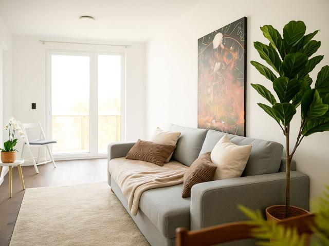 Charming 45 m² furnished apartment with parking space in a quiet location Vienna 21