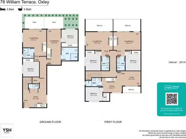 Unique 4/78 William Terrace, Oxley QLD 4075