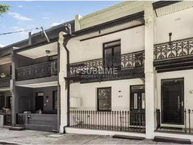 Deal! 49 Lackey Street, St Peters Townhouse for rent Listed b.
