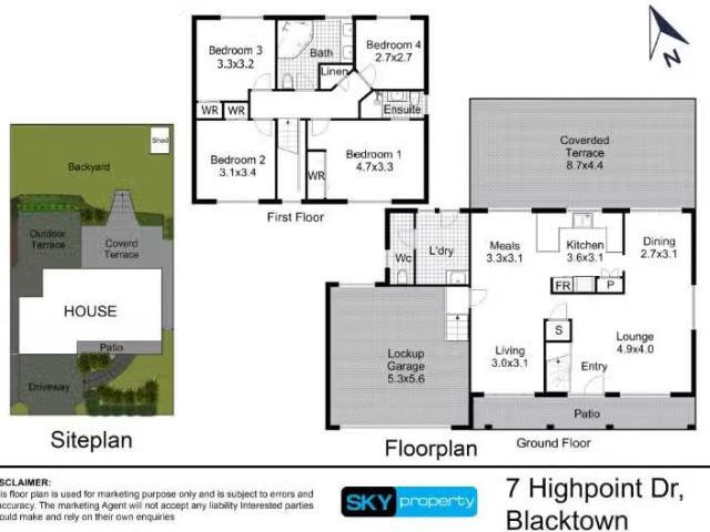 Deal! 4 BR 7 Highpoint Drive, Blacktown House for rent Listed.