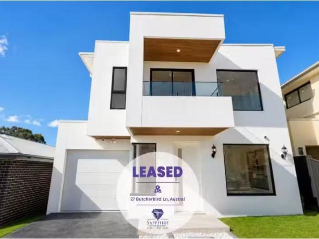 Nice 5 BR 27 Butcherbird Lane, Austral House for rent Listed.