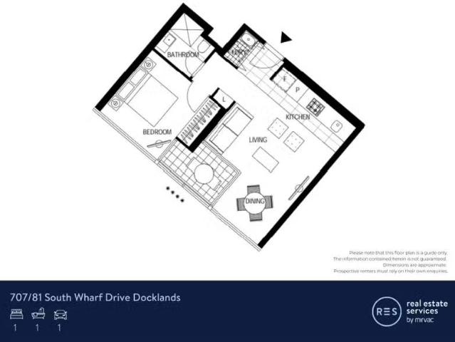 Deal! 707/81 South Wharf Drive, Docklands VIC 3008