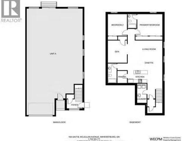 Just in! 164 B Mclellan Avenue, Amherstburg, ON, N9V 0H1 hou.